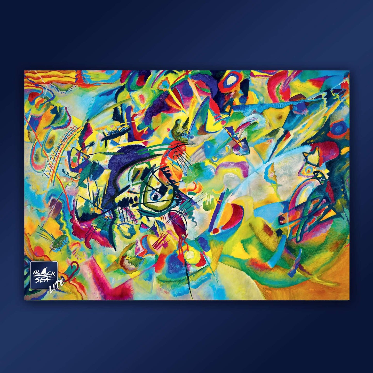 Puzzle Black Sea 1000 pieces - Composition VII, -