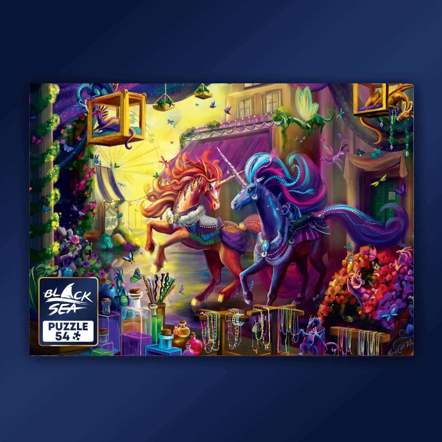 Mini puzzle Black sea 54 pieces - Twilight Marketplace, -