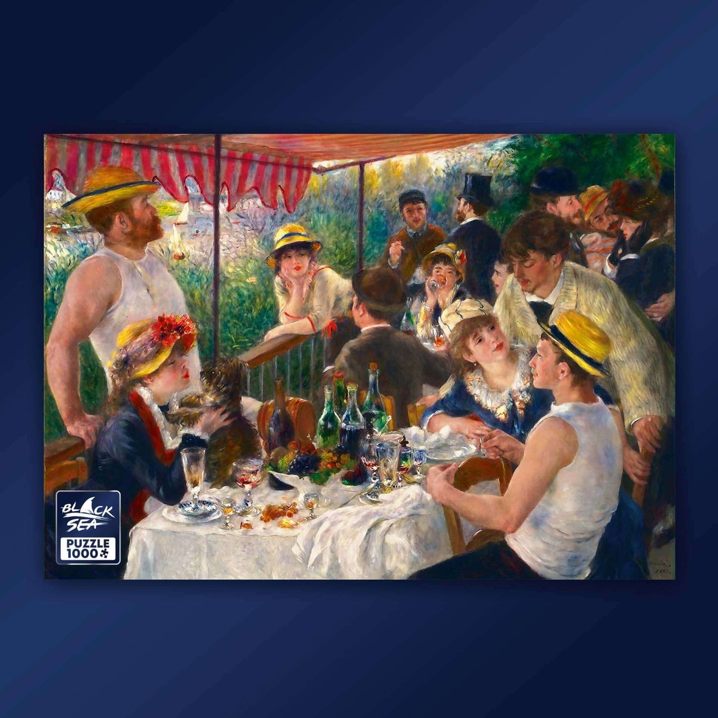 Puzzle Black Sea 1000 pieces -В Luncheon of the Boating Party