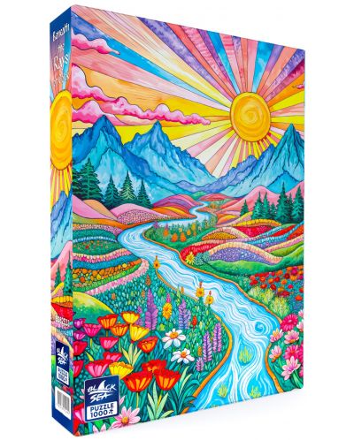 Beneath the Rays of Color - 1000 Pieces