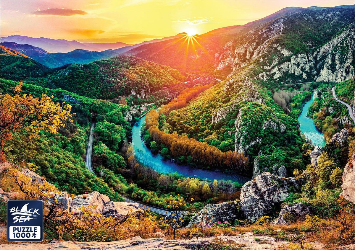 Morning Over the Balkan 1000 piece jigsaw puzzle – finished picture