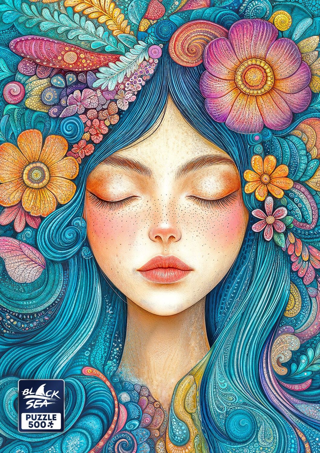 Inner Harmony 500 piece jigsaw puzzle – finished picture