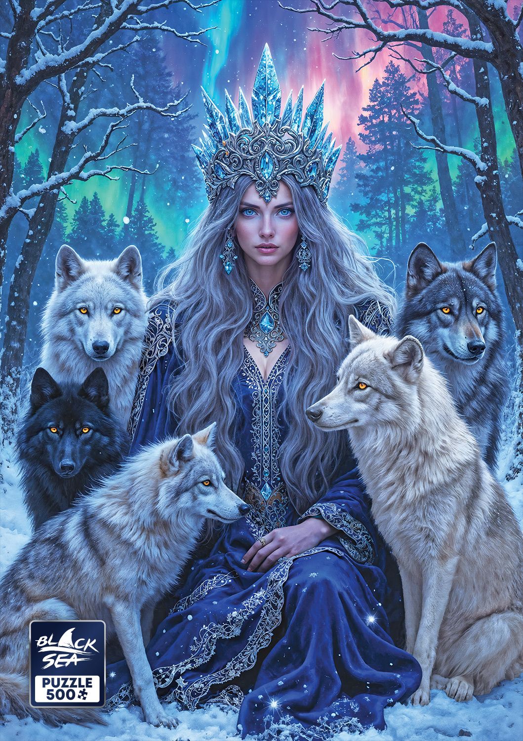 Queen of the North 500 piece jigsaw puzzle – finished picture