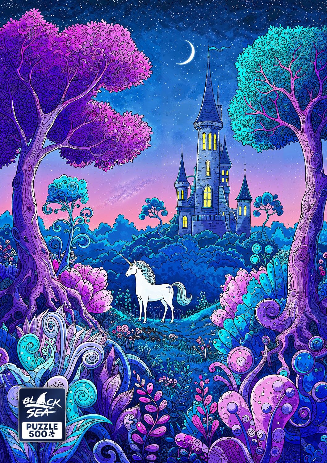 The Kingdom of Shadows 500 piece jigsaw puzzle – finished picture