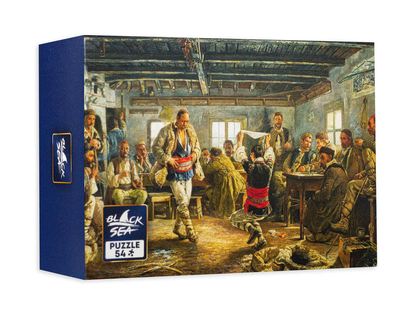 Mini puzzle Black sea 54 pieces - Ruchenitsa, James D. Bourchier, a correspondent for The Times in Bulgaria, was a vivid fan of the country. Perhaps it was fate that brought him together with two other distinguished men in the tavern in the village of Bis