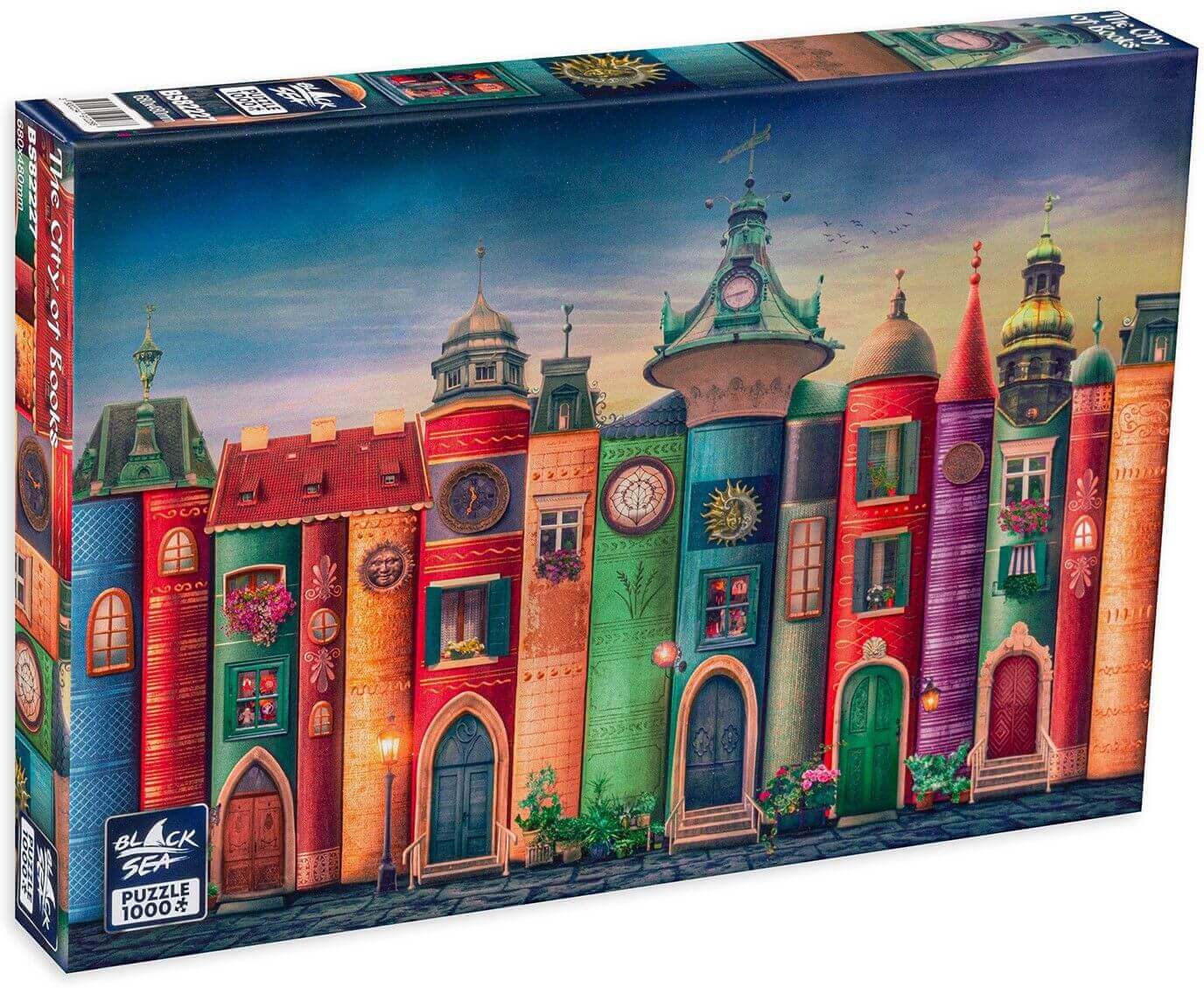 Puzzle Black Sea 1000 pieces -В The City of Books
