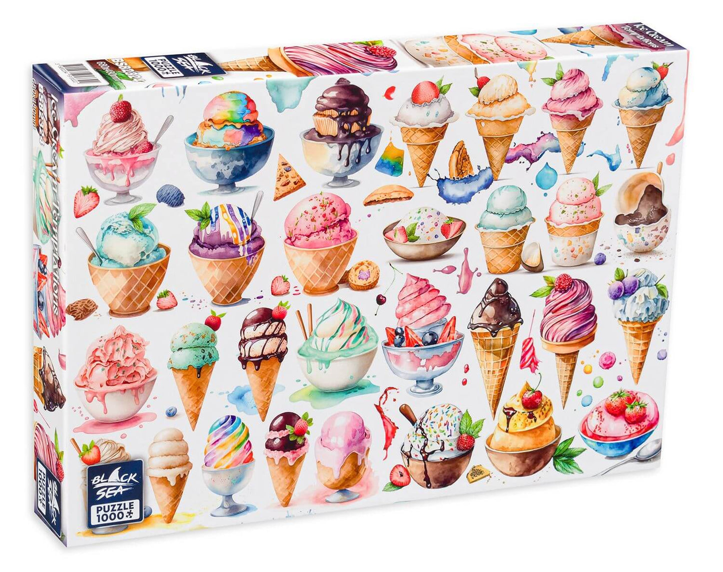 Puzzle Black Sea 1000 pieces -В Ice Cream Temptations