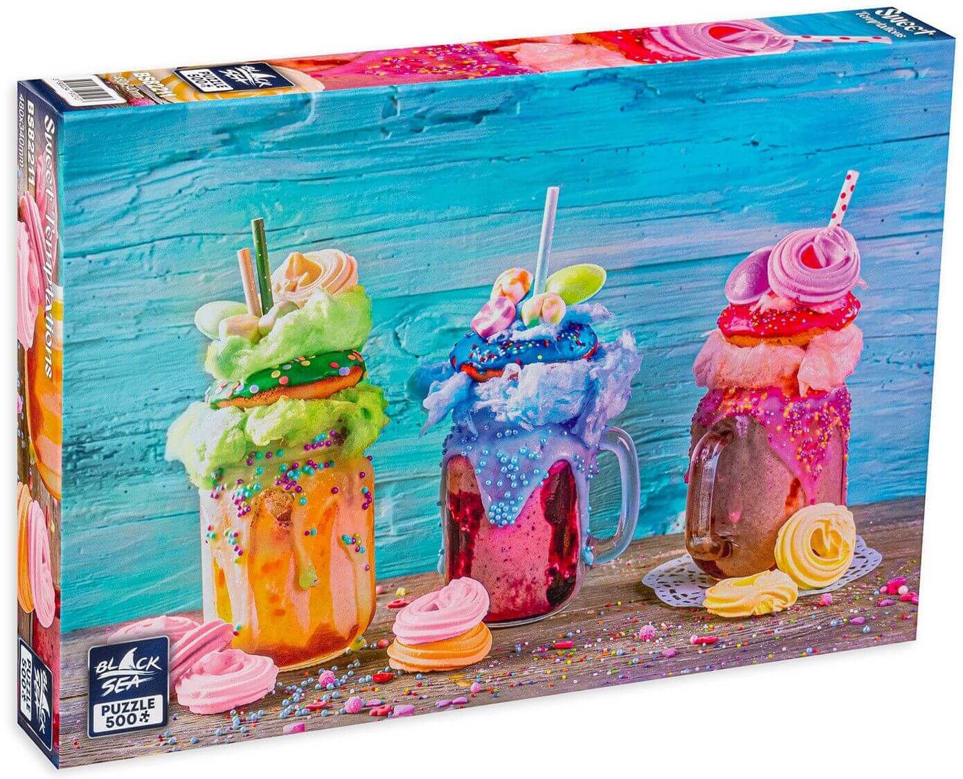 Puzzle Black Sea 500 pieces - Sweet Temptations, -