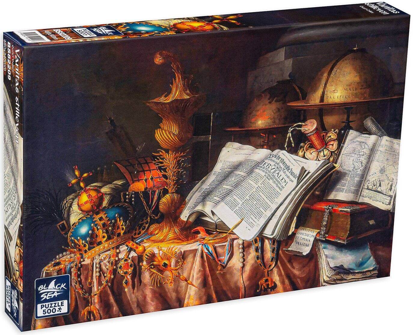 Puzzle Black Sea 500 pieces - Vanitas stilleven, -