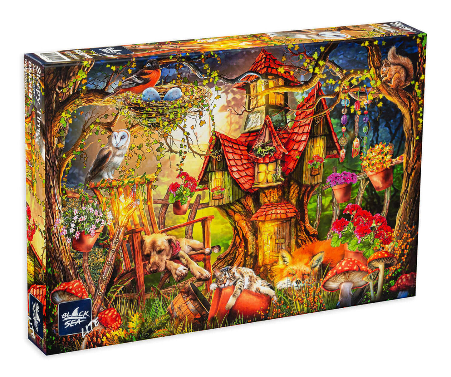 Puzzle Black Sea 1000 pieces - Sleepy Time, -