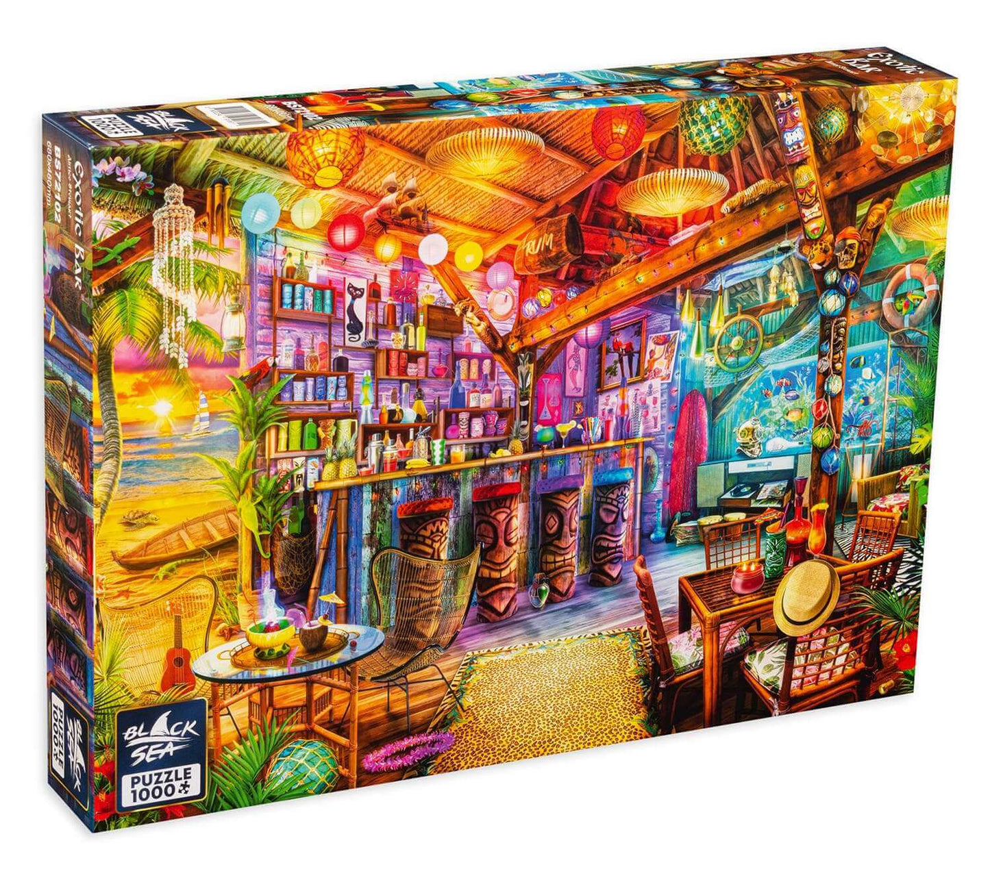 Puzzle Black Sea 1000 pieces - Exotic Bar, --