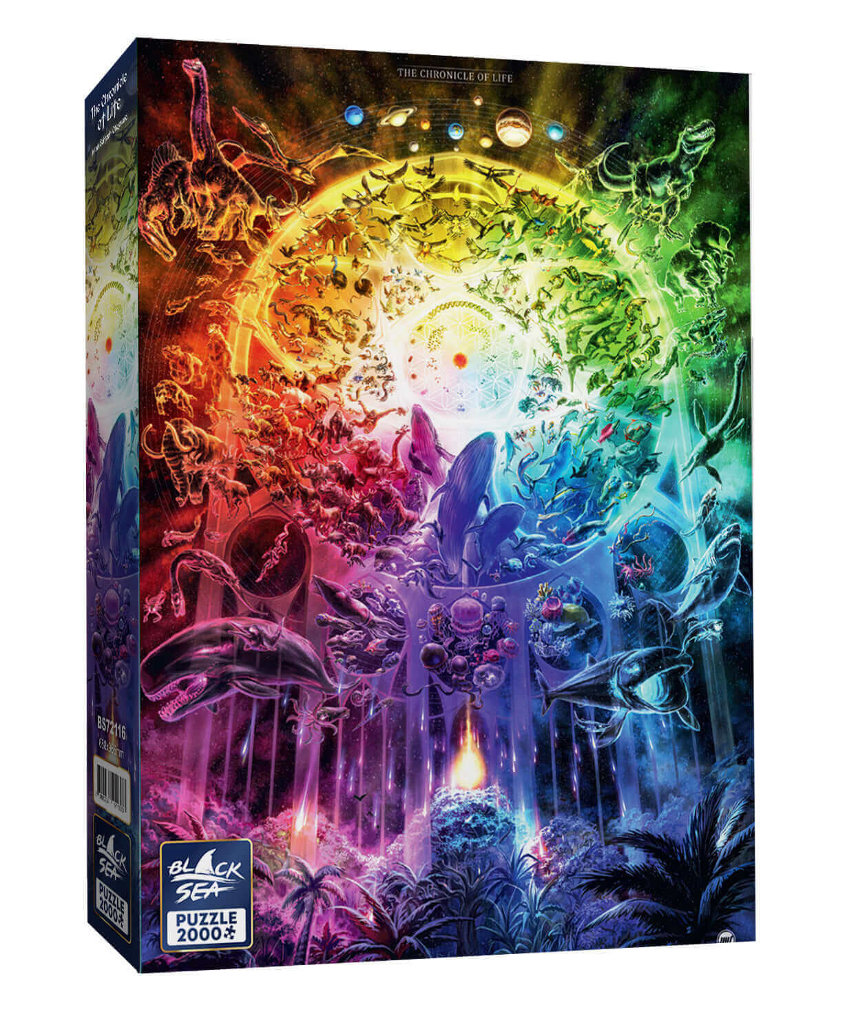 Puzzle Black Sea 2000 pieces - The Chronicle of Life, Life is one of the biggest mysteries known to man. How did it arise? What are the reasons that led there? What is it’s meaning? For hundreds of years philosophers, aesthetes, artists, mathematicians an