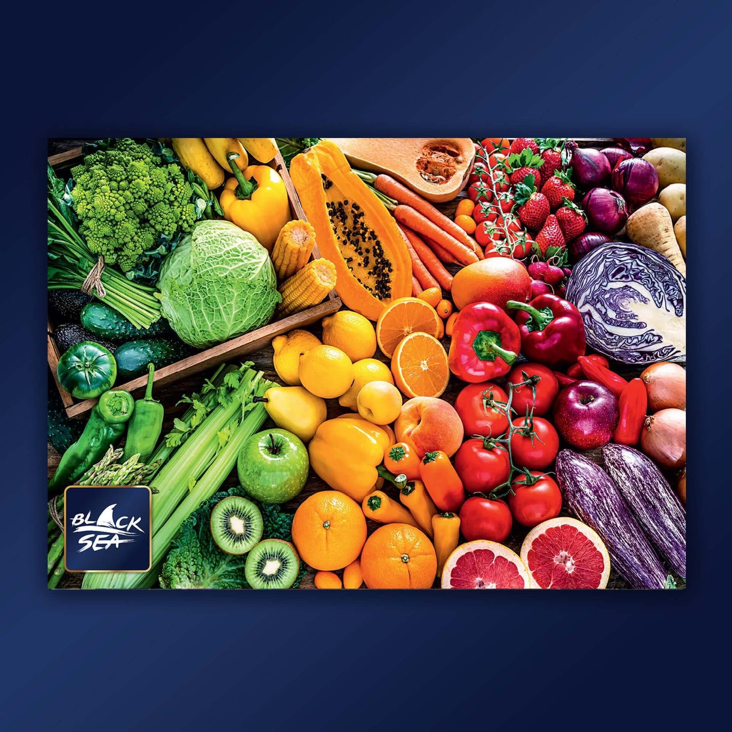 Puzzle Black Sea 1000 pieces - Nature's Colourful Gifts, --