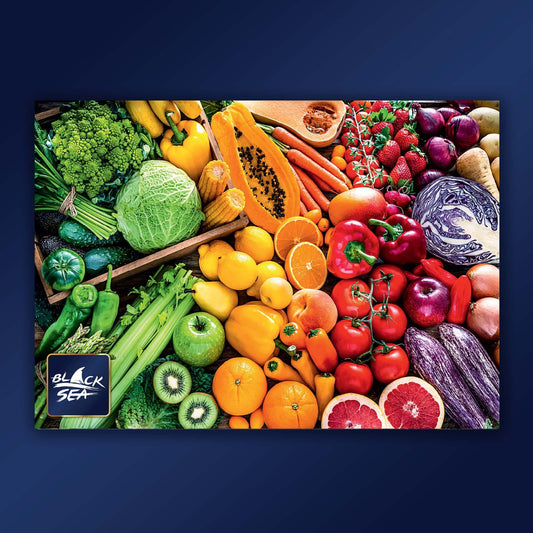Puzzle Black Sea 1000 pieces - Nature's Colourful Gifts, --