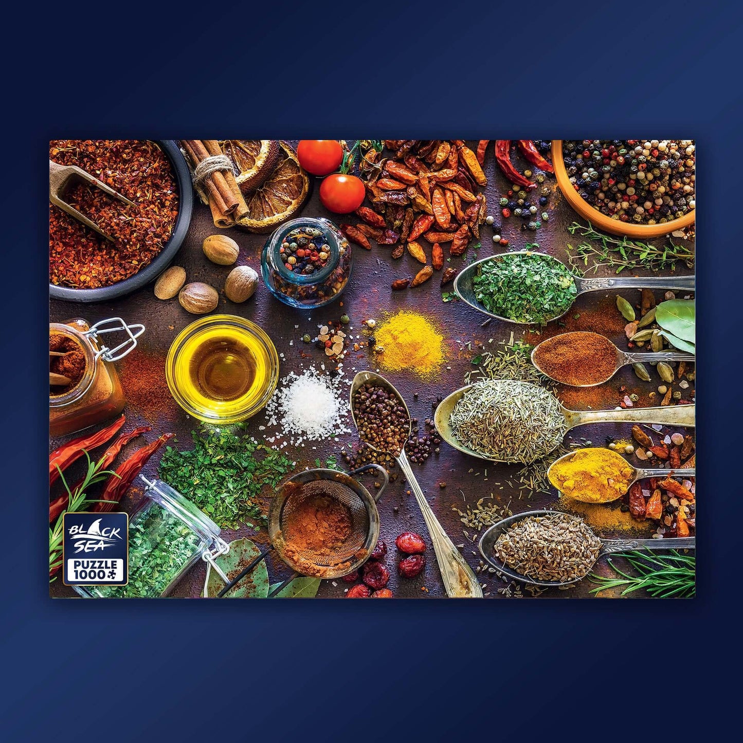 Puzzle Black Sea 1000 pieces - The scent of spices, --