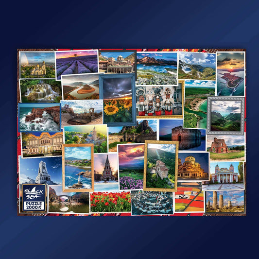 Puzzle Black Sea 2000 pieces - Beautiful Bulgaria, Everyone who’s had the chance to experience Bulgaria is left enchanted by the country’s unique nature, originality and greatness. Every season has its charm - from the mild and gentle spring, when the air