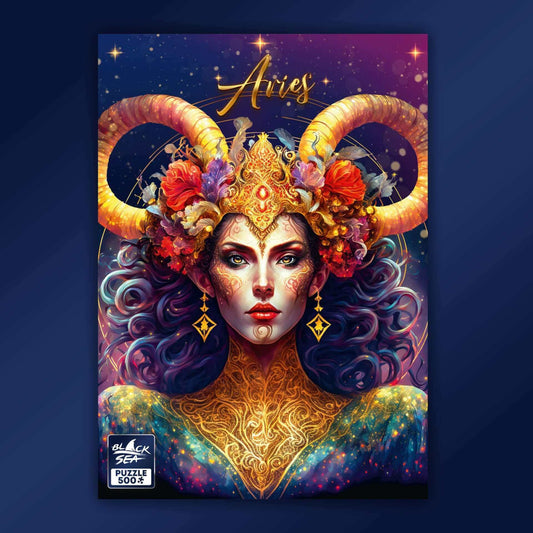 Puzzle Black Sea 500 pieces - Aries, -