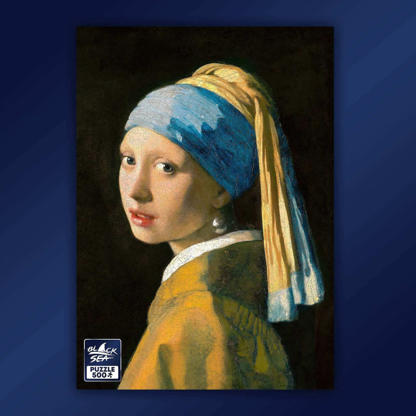 Puzzle Black Sea 500 pieces - Girl with a Pearl Earring, -