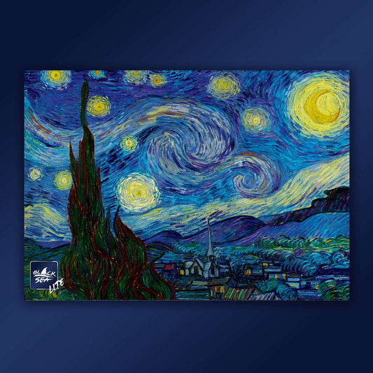 Puzzle Black Sea 1000 pieces - The Starry Night, -