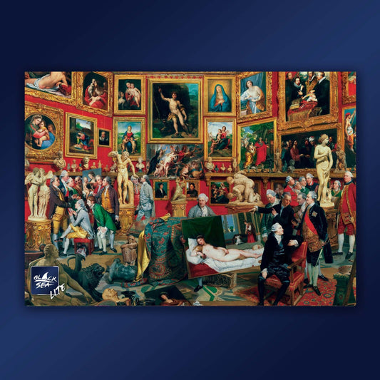 Puzzle Black Sea 1000 pieces - Tribuna of the Uffizi, -