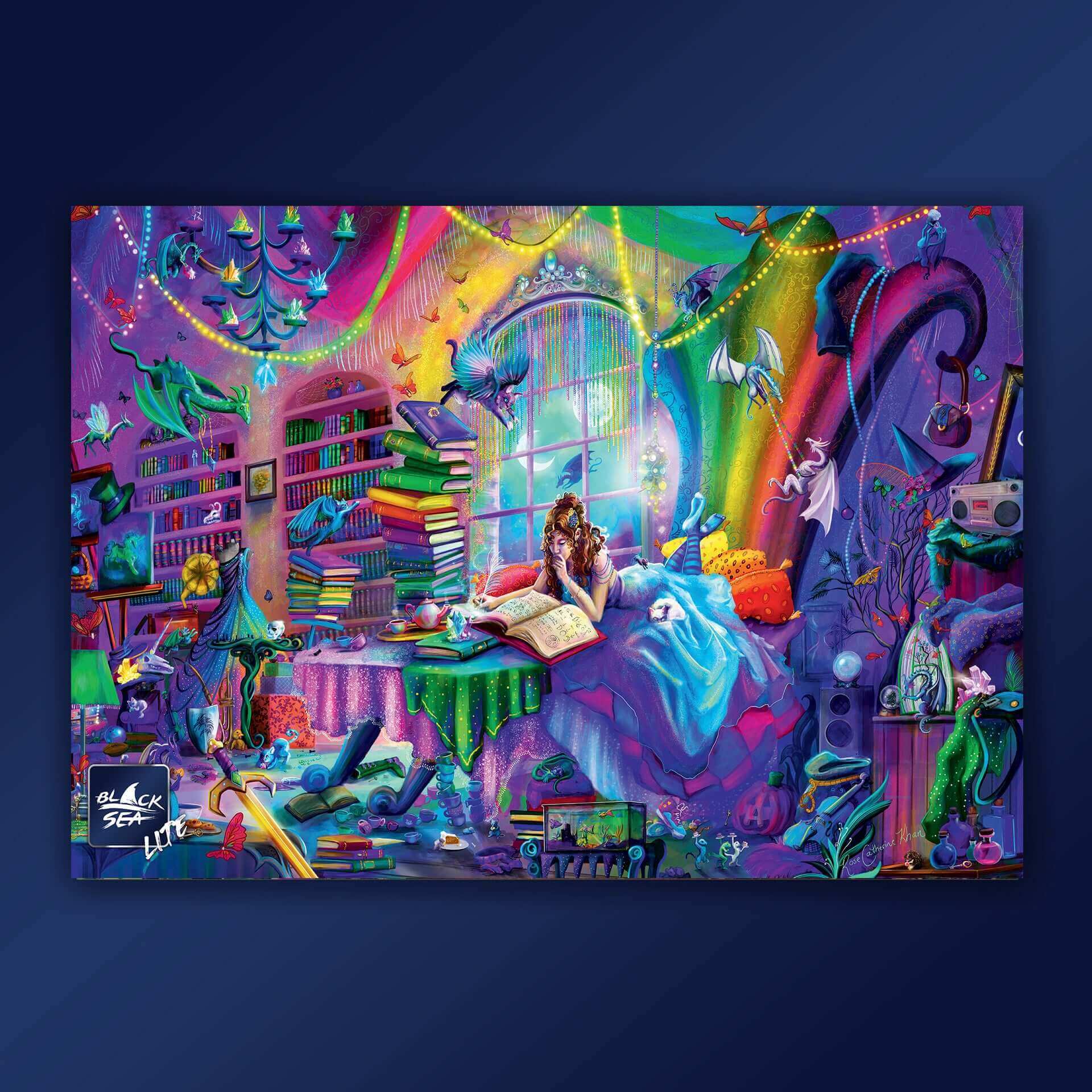 Puzzle Black Sea 1000 pieces - Magical Exam, -