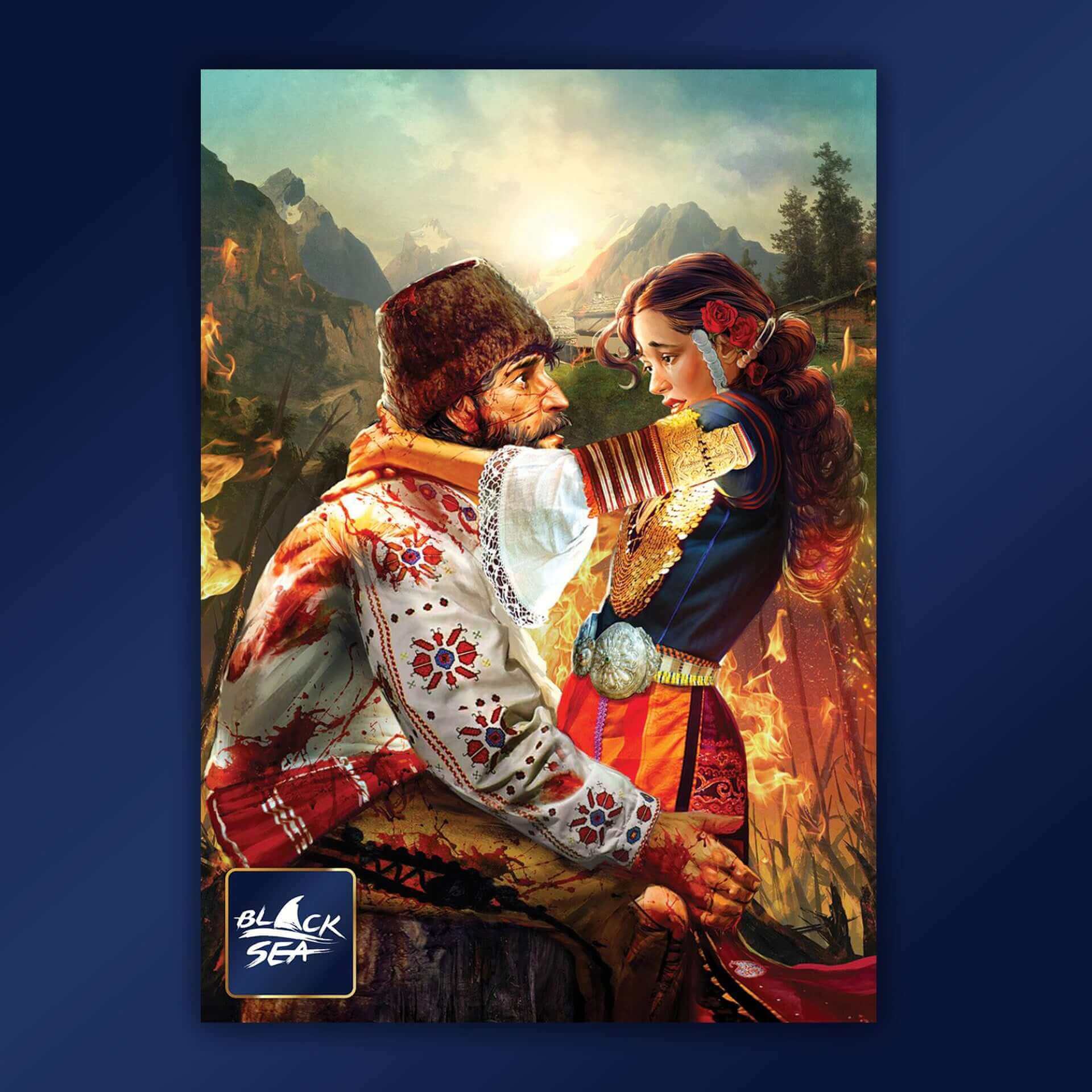 Puzzle Black Sea Premium 1000 pieces - Free Forever, Thus ends the centuries-old struggle – in flame, and ash, and ruin. A dream come true, victory is ours now, and all shackles are shed. The earth thirstily soaks up the last droplets of blood, as our des