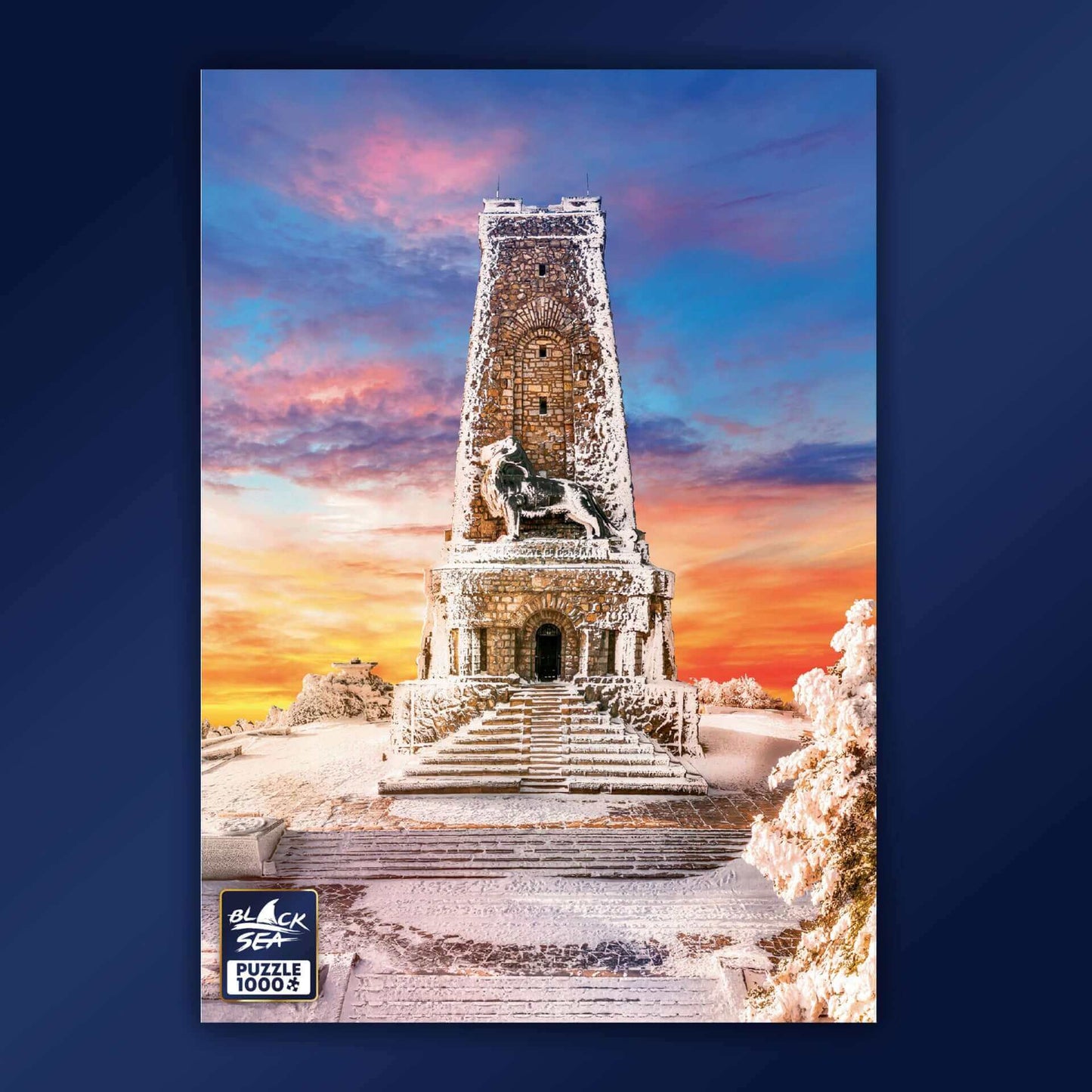 Puzzle Black Sea Premium 1000 pieces - Shipka, the Symbol of Freedom, For Bulgarians, Mount Shipka symbolizes the liberation of their country, the heroic deeds of their ancestors and their brave spirit. The monument of the liberation at the top of the mou