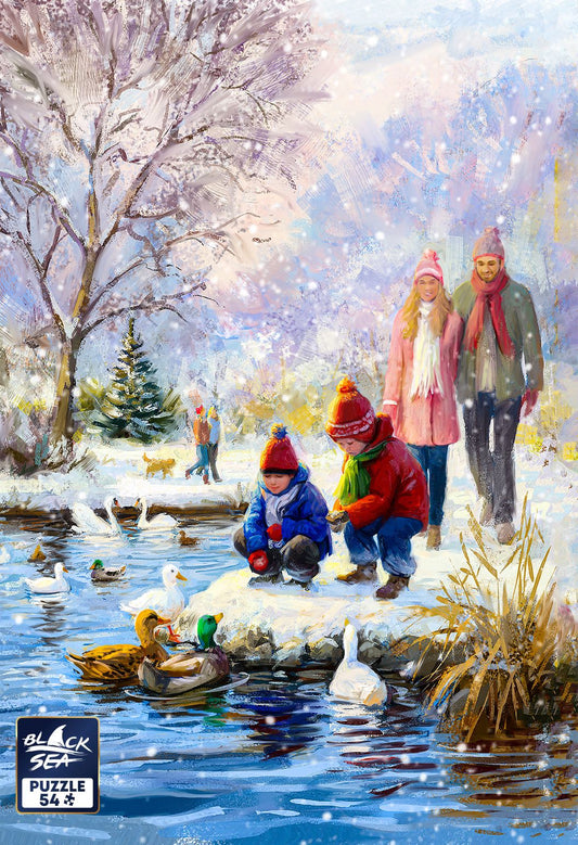 Puzzle Black Sea 54 pieces - Christmas, Day 1