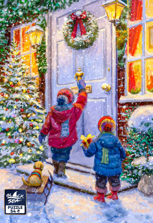 Puzzle Black Sea 54 pieces - Christmas, Day 14