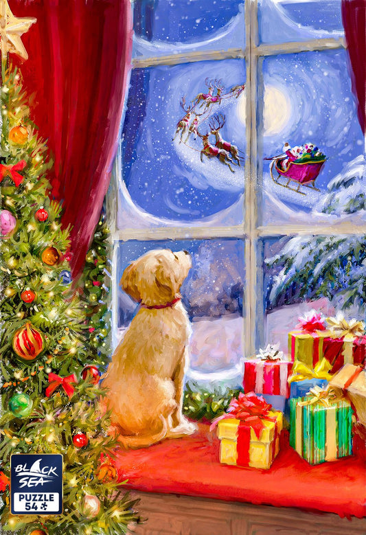 Puzzle Black Sea 54 pieces - Christmas, Day 15