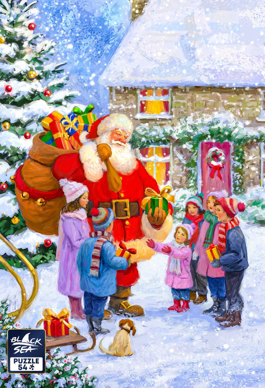 Puzzle Black Sea 54 pieces - Christmas, Day 16