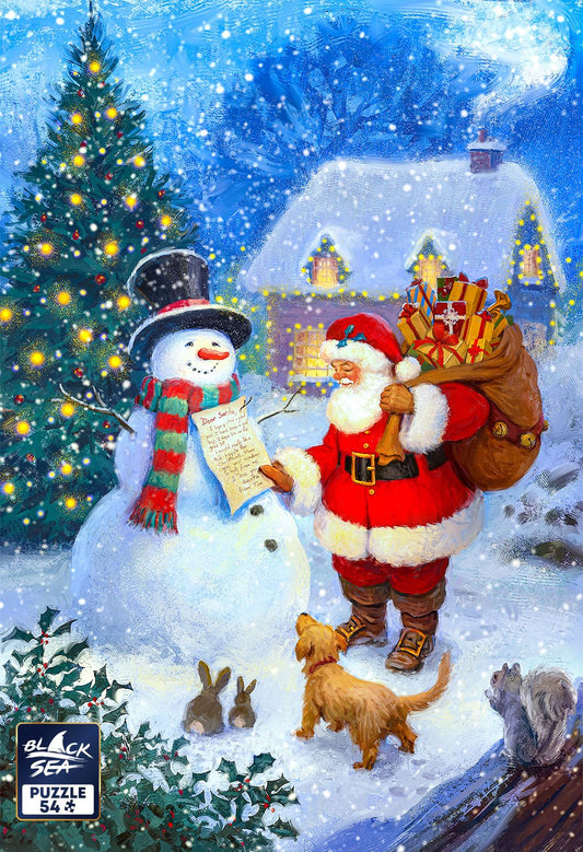 Puzzle Black Sea 54 pieces - Christmas, Day 18