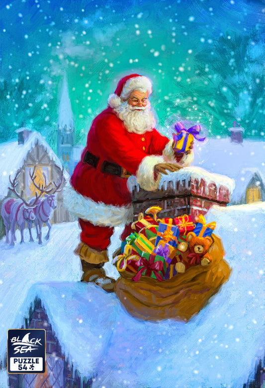 Puzzle Black Sea 54 pieces - Christmas, Day 20