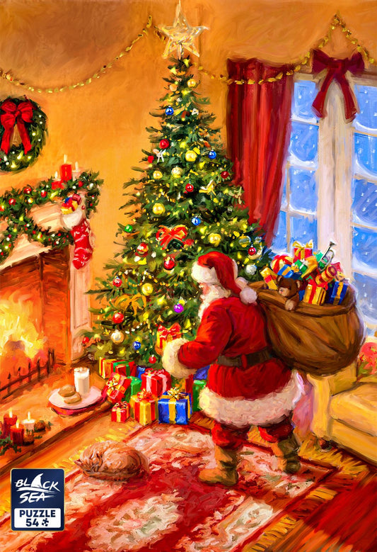 Puzzle Black Sea 54 pieces - Christmas, Day 21