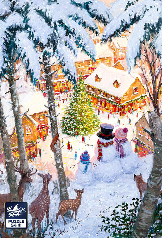 Puzzle Black Sea 54 pieces - Christmas, Day 7