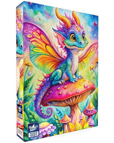 Baby dragon in the Mushroom Kingdom - 1000 Pieces