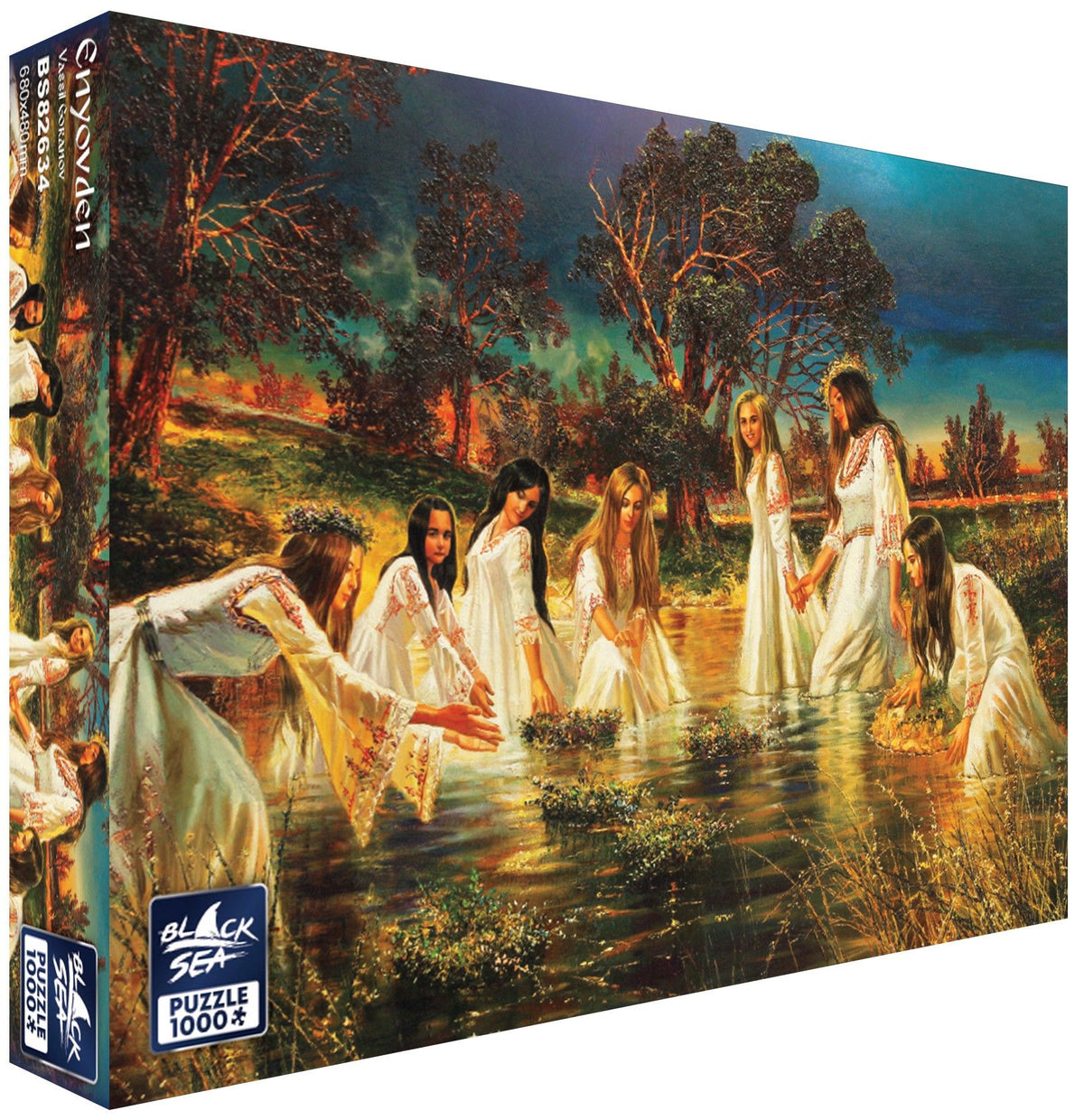 Enyovden 1000 piece jigsaw puzzle by Black Sea Puzzles – box