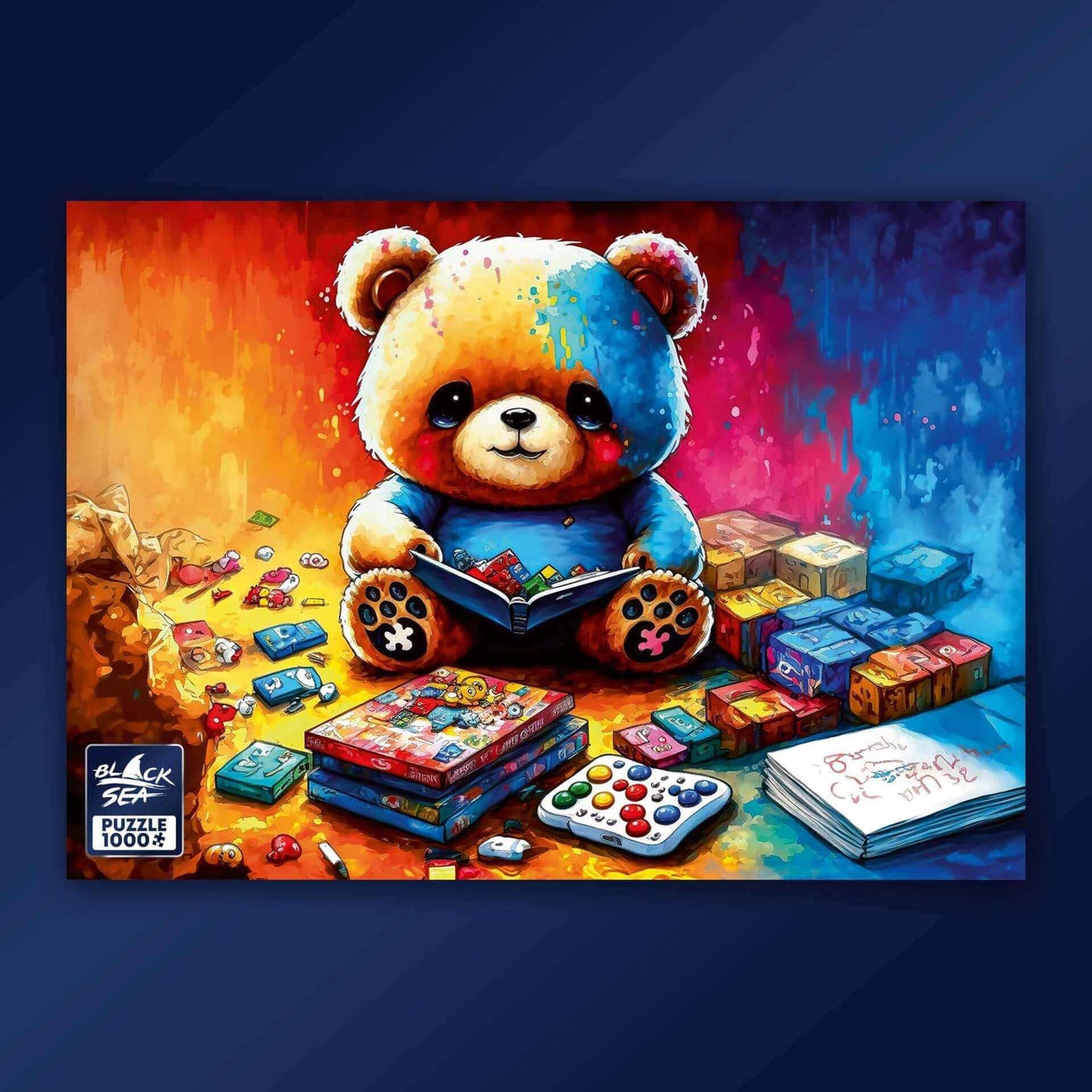 Puzzle Black Sea 1000 pieces - Playfull Bear