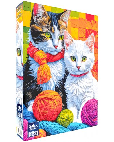 Cozy cats - 1000 Pieces