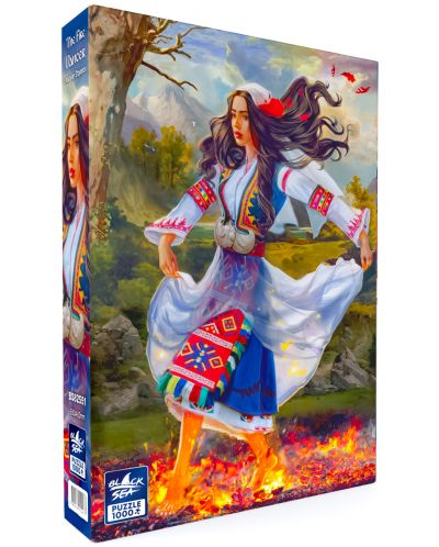 The Fire Dancer - 1000 Pieces