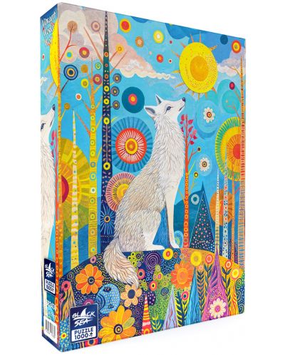 Vibrant World: Wolf - 1000 Pieces