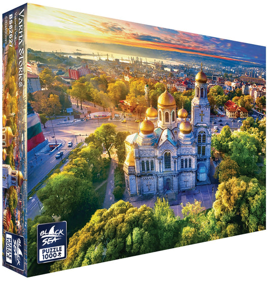 Varna 1000 piece jigsaw puzzle by Black Sea Puzzles – box