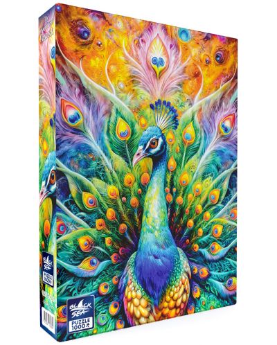 The magnificent Peacock - 1000 Pieces