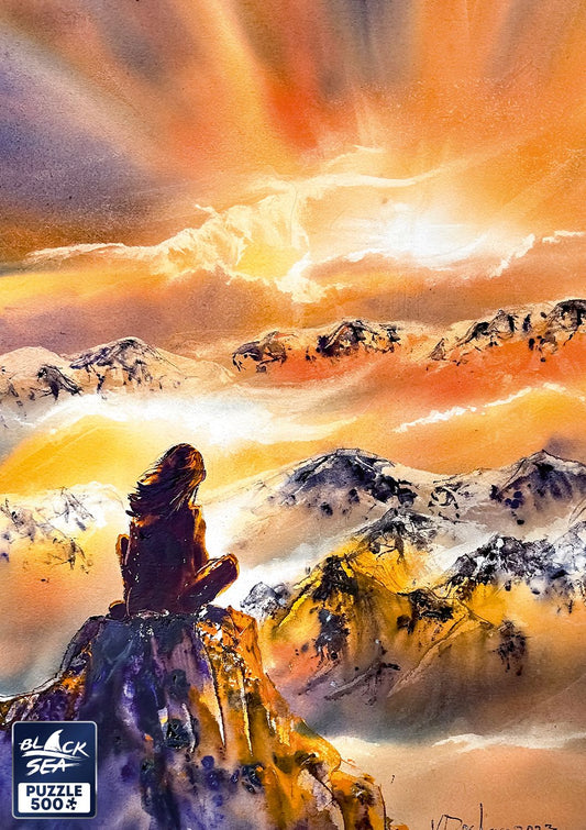 Puzzle Black Sea 500 pieces - Waiting for the Dawn