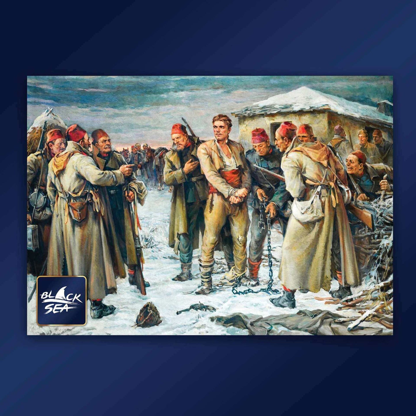 Puzzle Black Sea Premium 1000 pieces - Vasil Levski's Capture