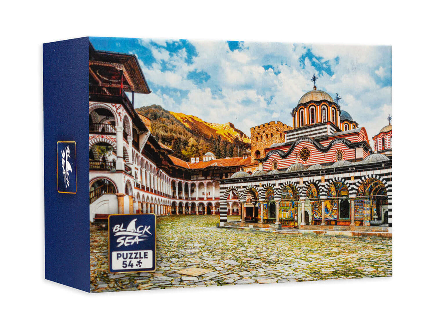 Mini puzzle Black sea 54 pieces - Rila Monastery, -