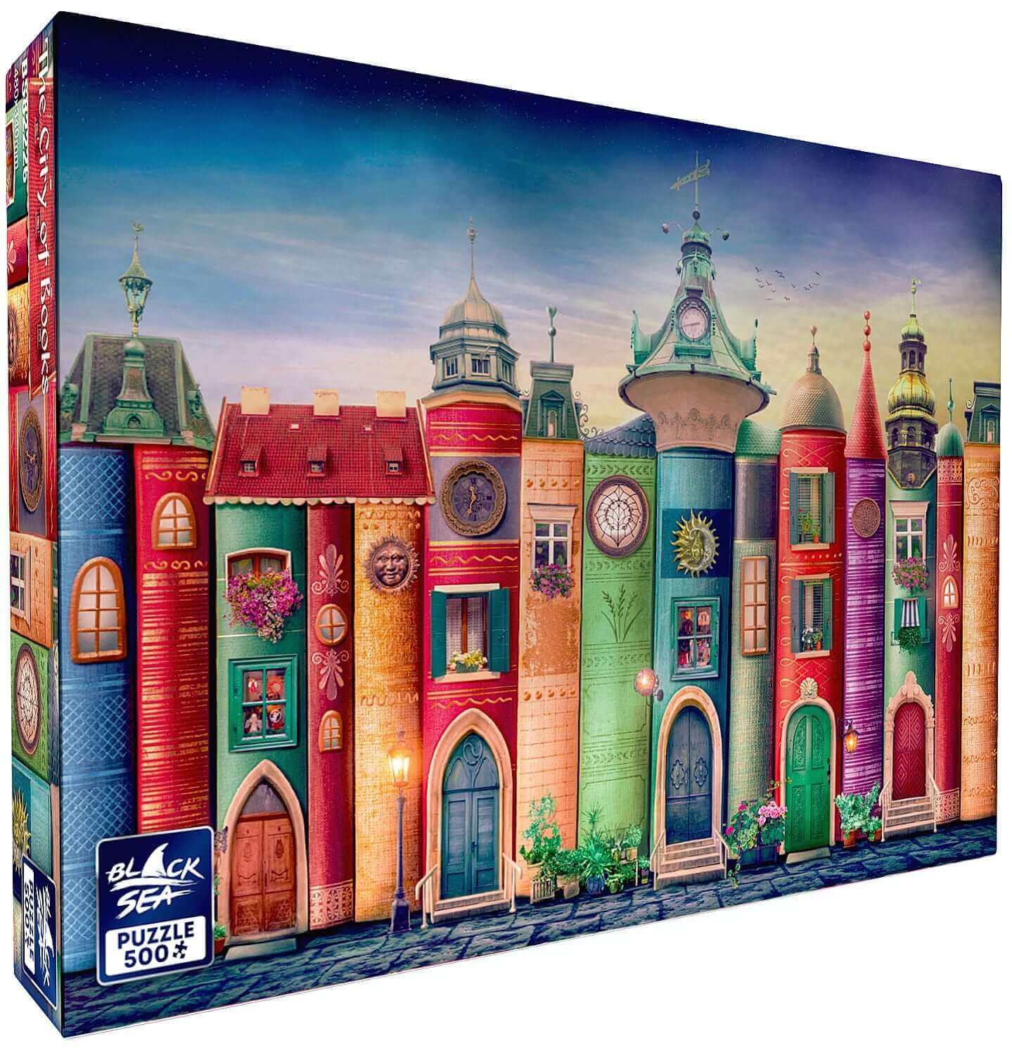 Puzzle Black Sea 500 pieces - The City of Books, -
