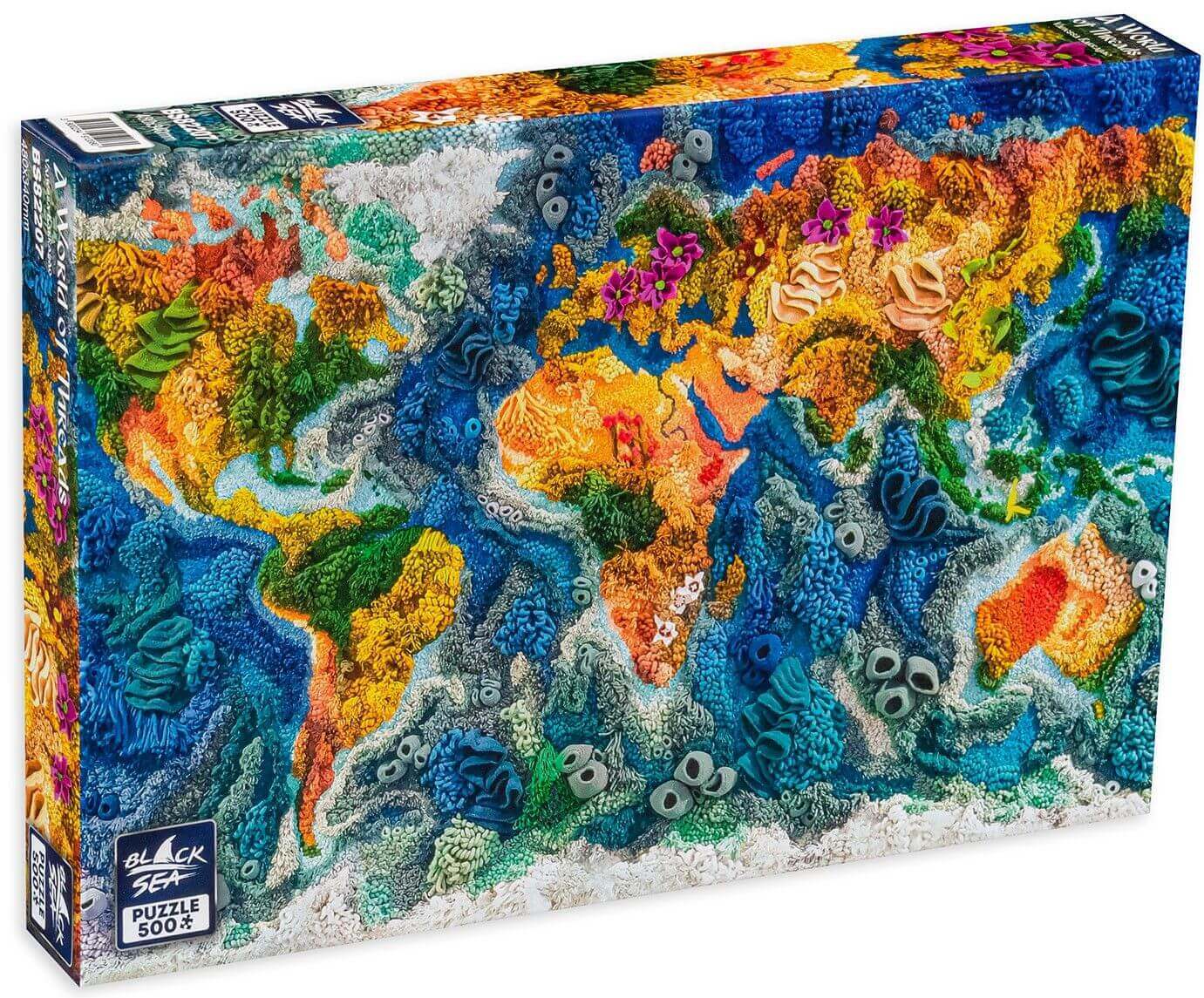 Puzzle Black Sea 500 pieces - A World of Threads, -