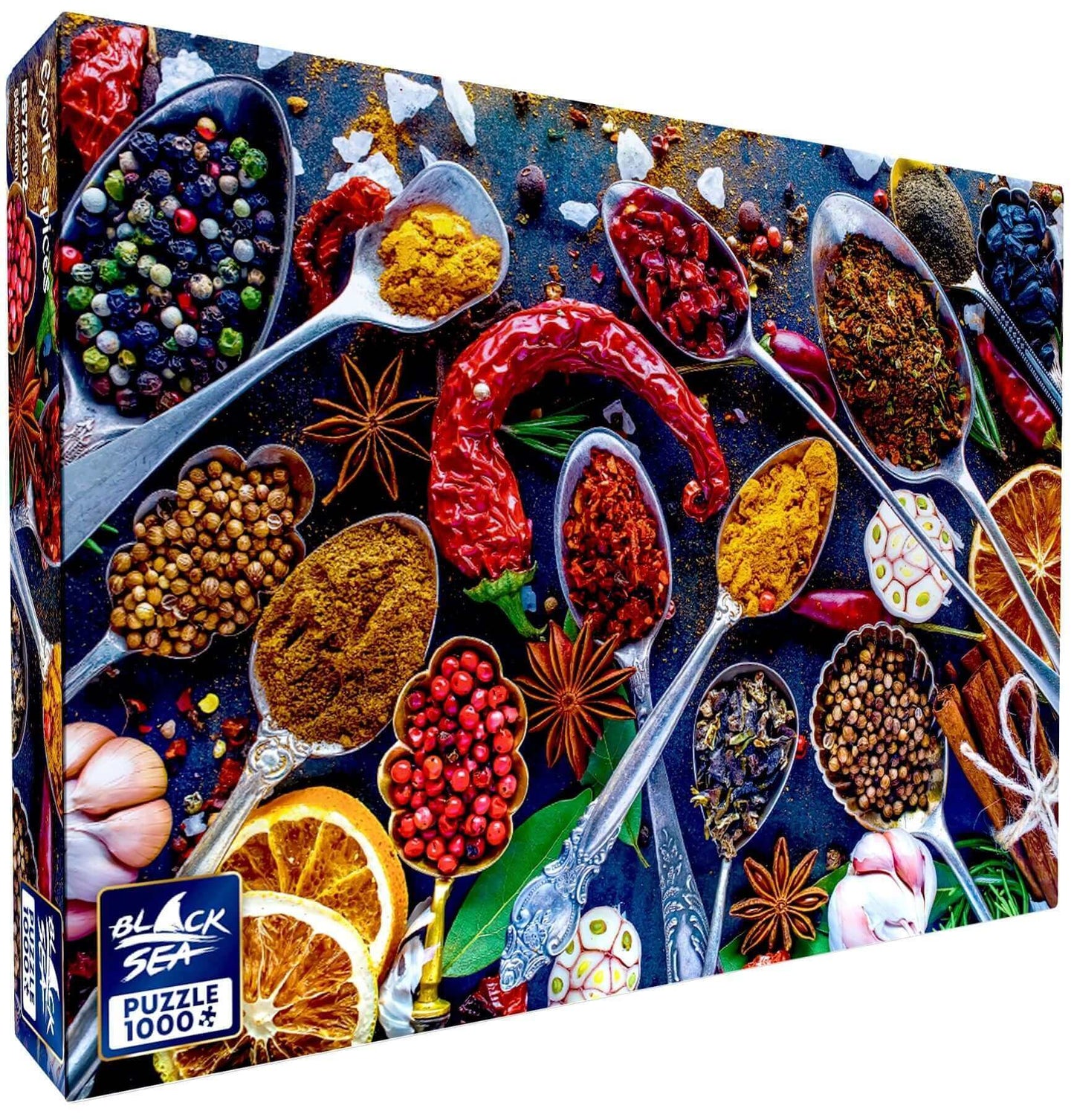 Puzzle Black Sea Premium 1000 pieces - Exotic spices