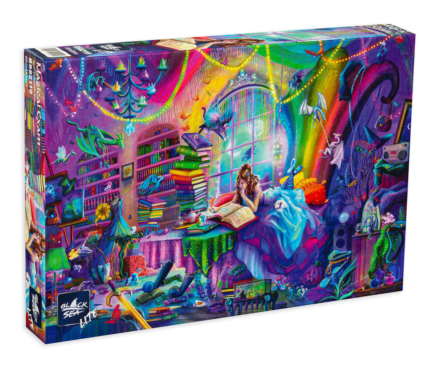 Puzzle Black Sea 1000 pieces - Magical Exam, -